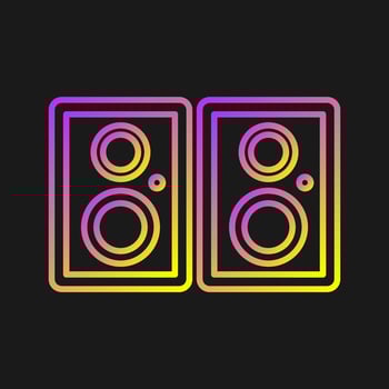 Speaker Vector Icon