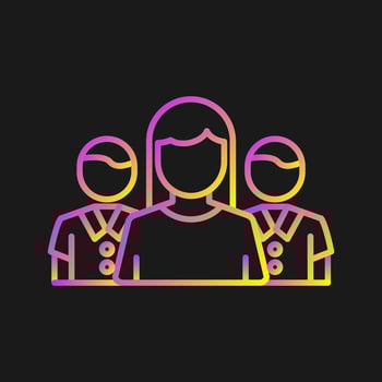 Team Leader Vector Icon
