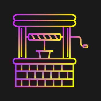 Water Well Vector Icon