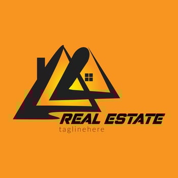 vector house logo  simple and impressive.