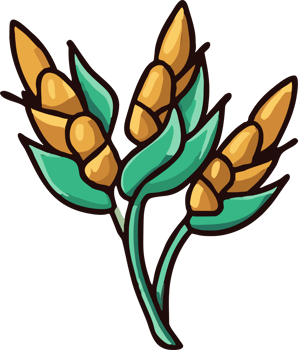 Wheat png graphic clipart design