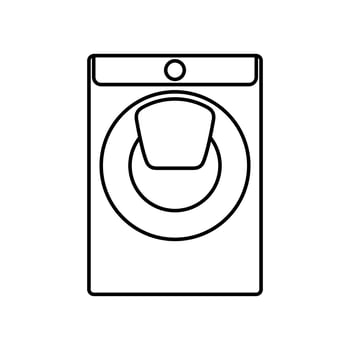 Washing Machine Icon for Logo... vector