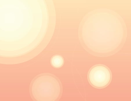 Background Sunset Circle vector