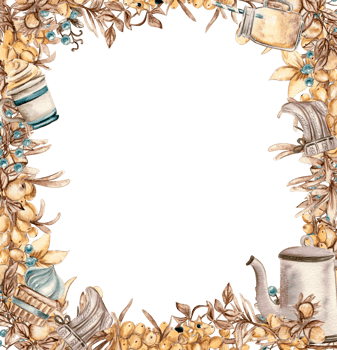 Watercolor autumn square frame with sea buckthorn llustration of autumn for scrapbooking, nvitation, osters, reetings cards, party decoration,wedding stationary, greetings, fashion,posters, ackground. png