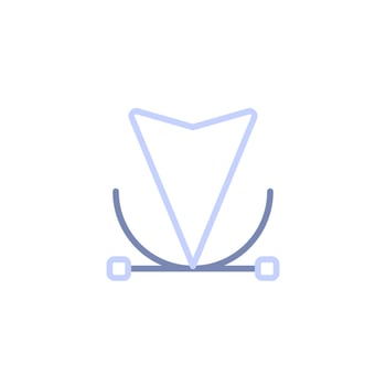 Creative Design Draw Icon vector