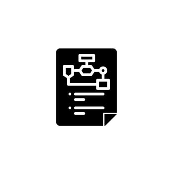 Plan Scheme Structure Icon vector