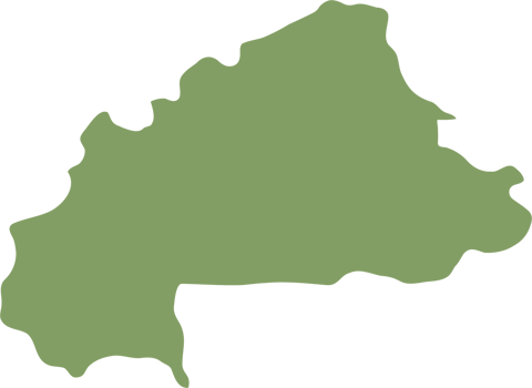 doodle freehand drawing of burkina faso map. png