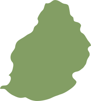 doodle freehand drawing of mauritius map. png