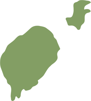 doodle freehand drawing of sao tome map. png