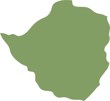 doodle freehand drawing of zimbabwe map. png