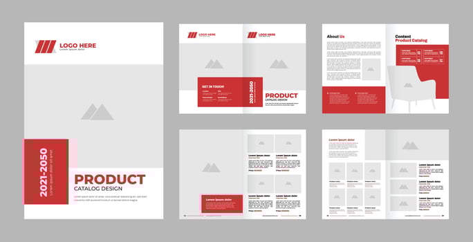 Catalog design, product catalogue.  for your business. vector