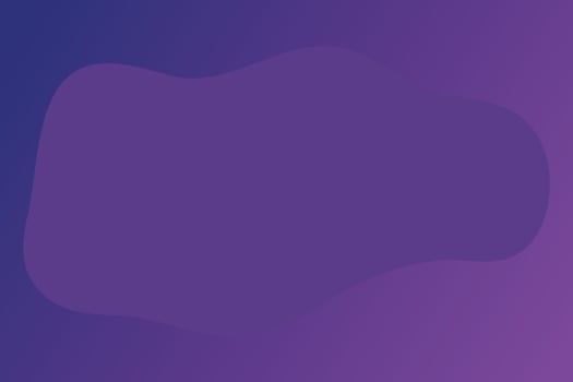 Gradient background. Banner design composition. Horizontal orientation. Modern geometric pattern. Futuristic background with shapeless spots. Vector illustration.