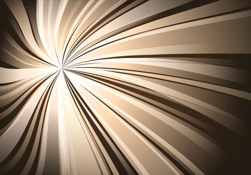 Abstract Mocha Light Twisted Background, Vector Illustration