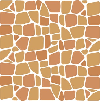 Stone Pattern, Isolated Background. vector