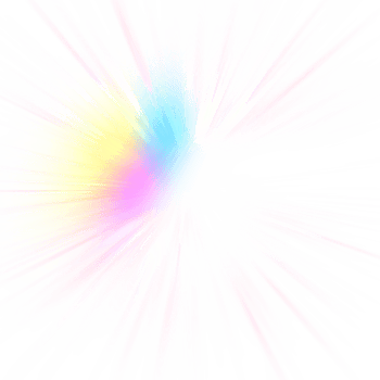 glowing colorful light png