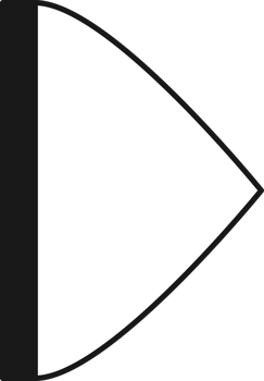 Arrow symbol. Turn right. Transparent flat design element. png