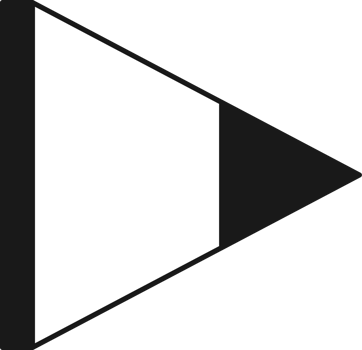 Arrow symbol. Turn right. Transparent flat design element. png