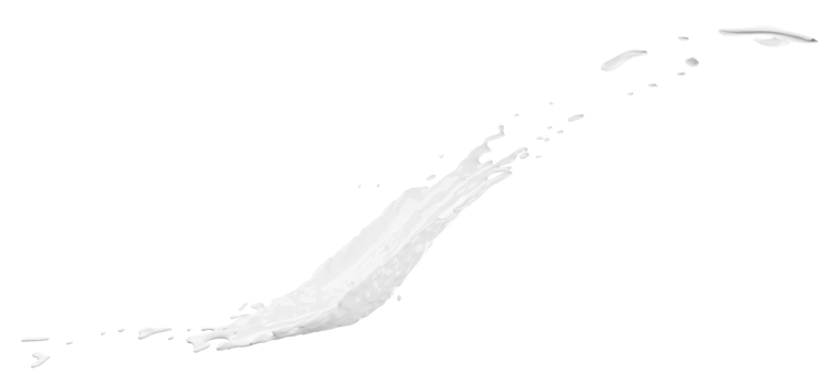 3d milk ripple splash isolated. 3d render illustration png