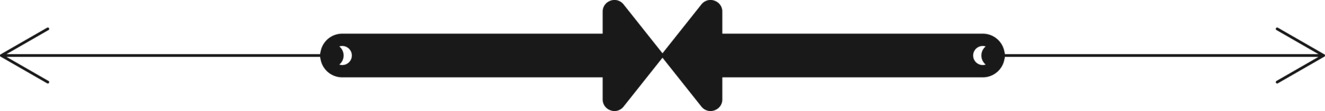 Isolated divider element in arrow shape. This is a decoration for page, document, project and etc. png