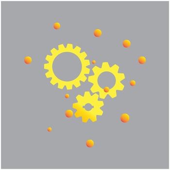 Gear Logo Template vector icon illustration design