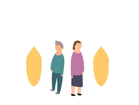child protection day flat design vector illustration