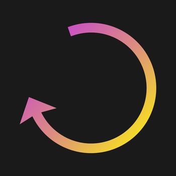 Left Back Arrow Vector Icon