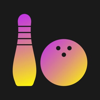 Bowling Vector Icon