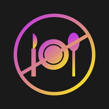 No Food Vector Icon