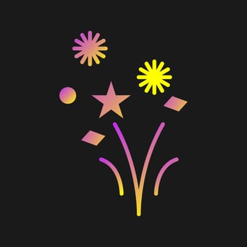 Fireworks Vector Icon
