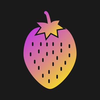 Strawberry Vector Icon