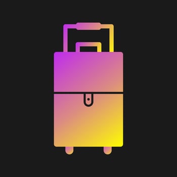 Suitcase Vector Icon