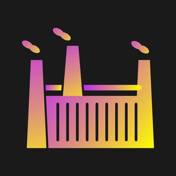 Factory Vector Icon