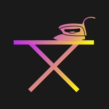 Iron Stand Vector Icon