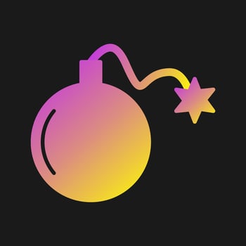 Bomb Vector Icon