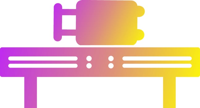 Checking Bag Vector Icon