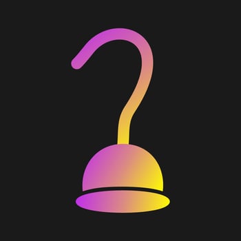 Pirate Hook Vector Icon
