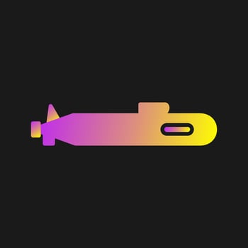 Submarine Vector Icon