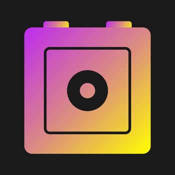 Vault Vector Icon