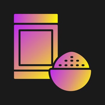 Bakery Yeast Vector Icon