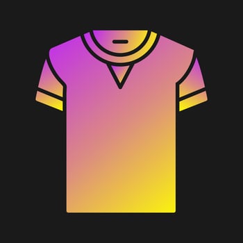 T Shirt Vector Icon