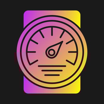 Meter Vector Icon