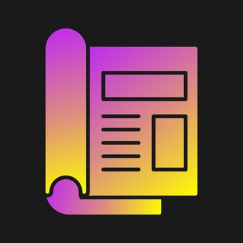 Magazine Vector Icon