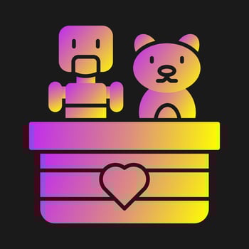 Toy Donate Vector Icon