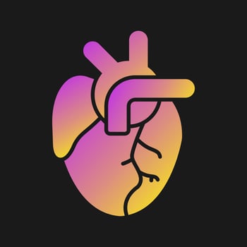 Medical Heart Vector Icon