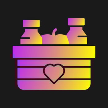 Food Donate Vector Icon