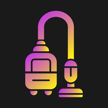 Vacuum Cleaner Vector Icon