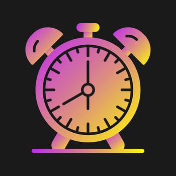 Alarm Clock Vector Icon