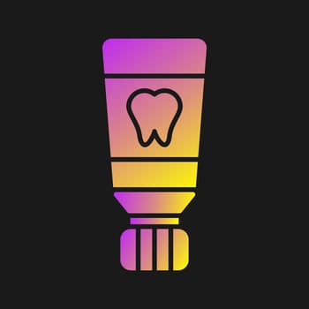 Toothpaste Vector Icon