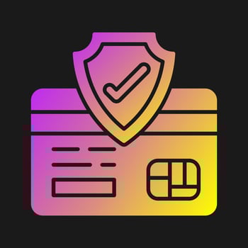 Security Payment Vector Icon
