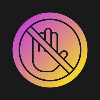 Stop Vector Icon